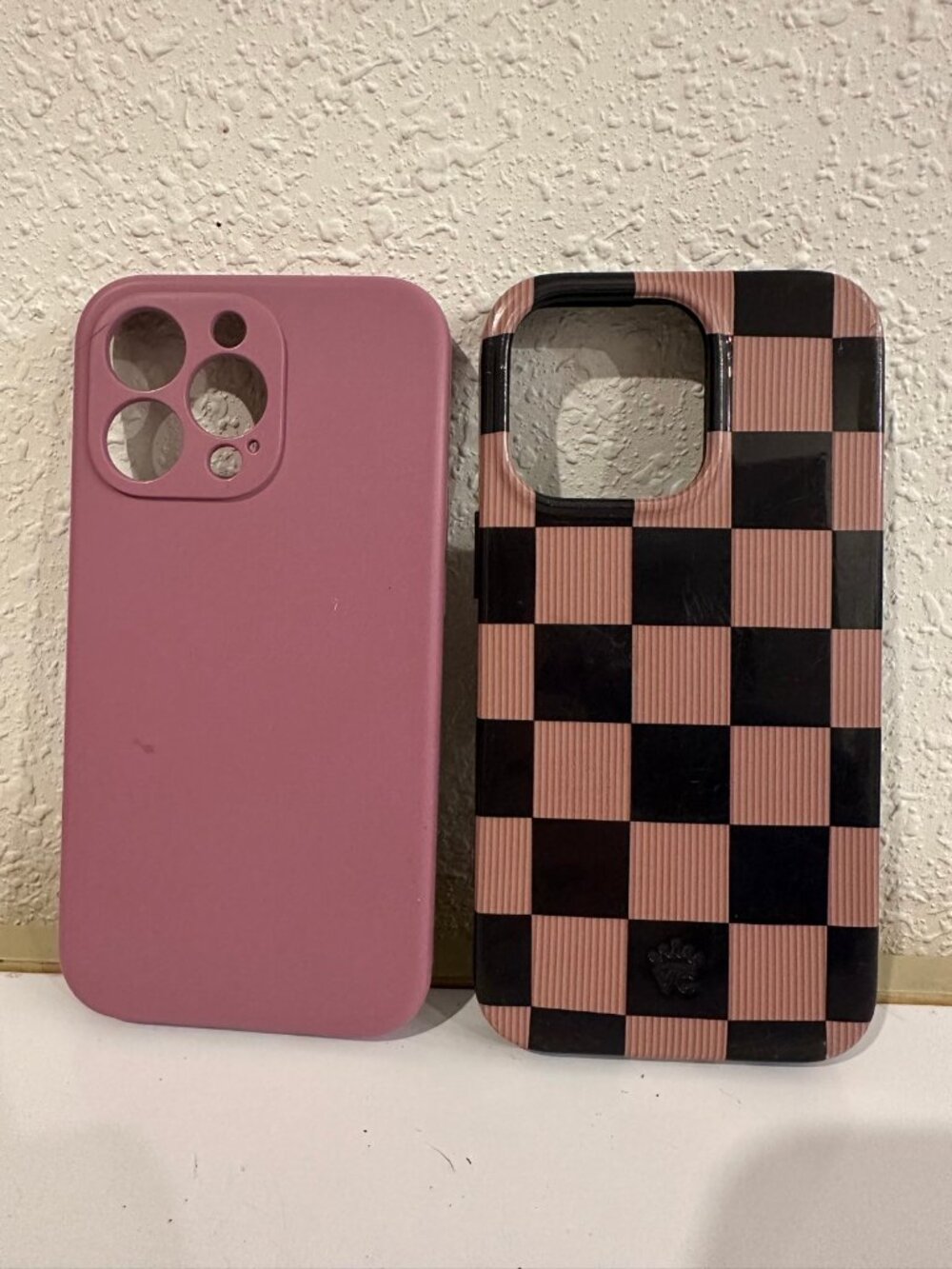 iPhone 13 Pro Case Bundle Velvet Caviar Checker MagSafe + Surphy Silicone
